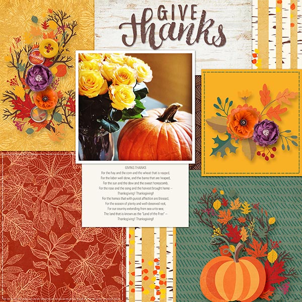 GIVING THANKS