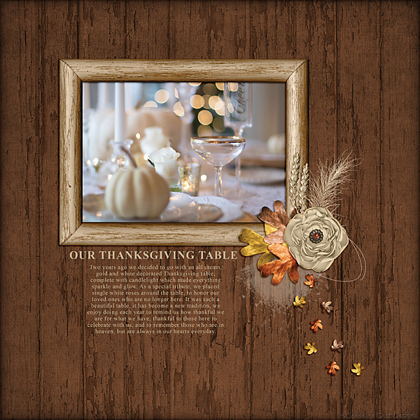 Giving Thanks