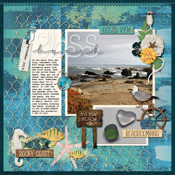 Glass beach
