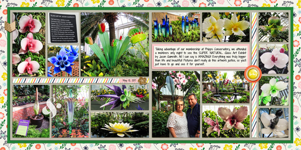 Glass Exhibit at Phipps Conservatory
