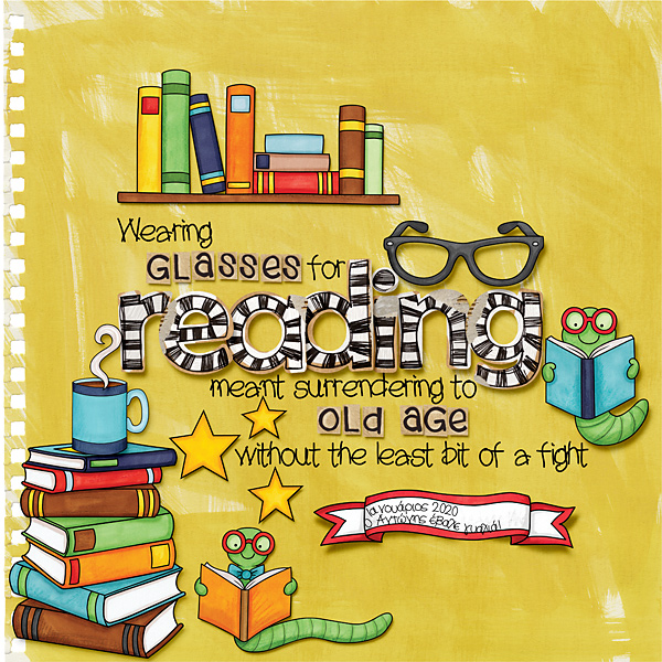 Glasses for reading