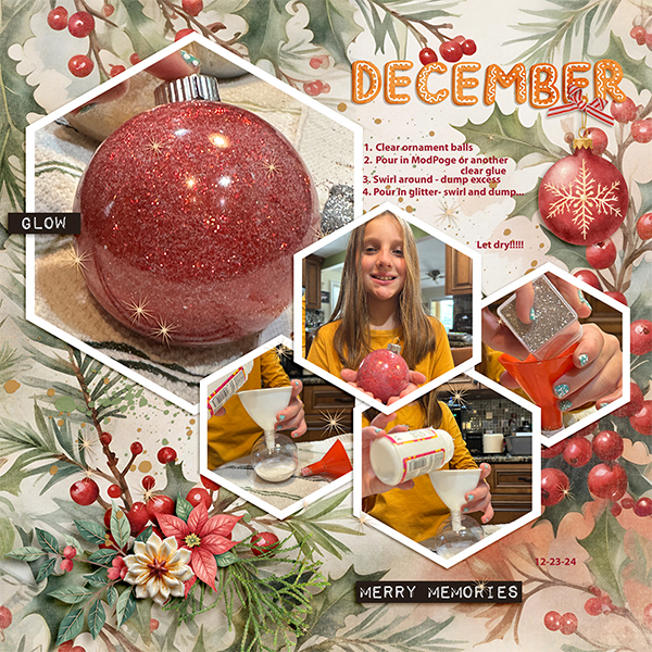 Glitter Ornaments