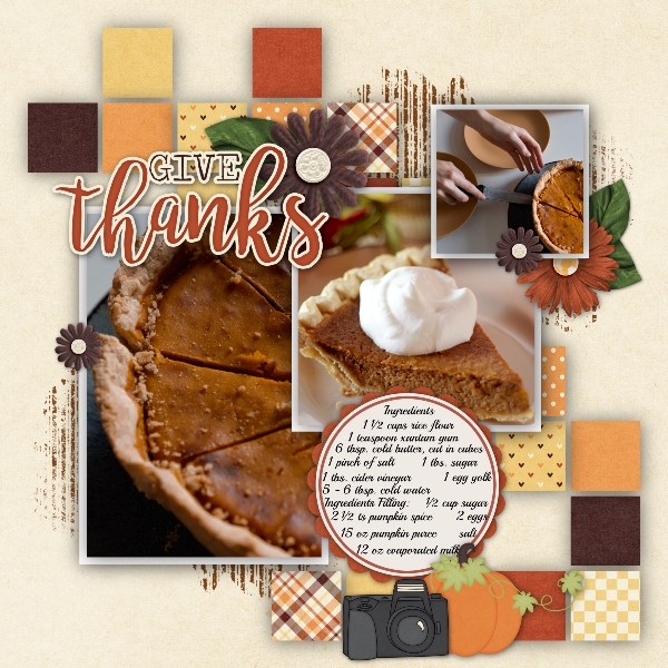 Gluten free pumpkin pie