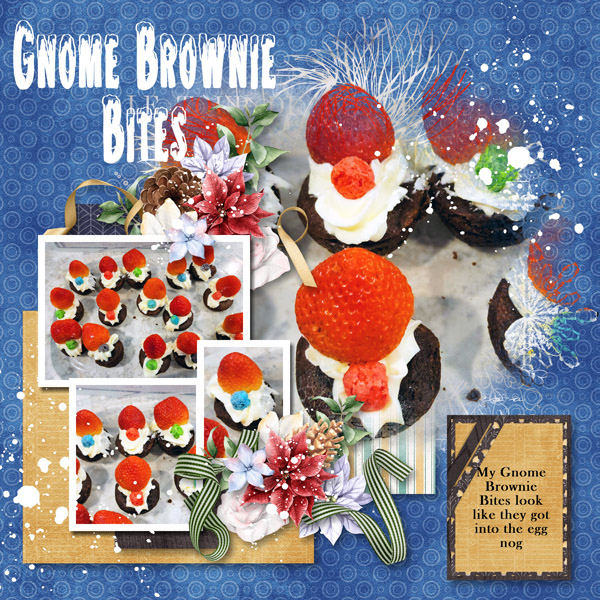 Gnome Brownie Bites