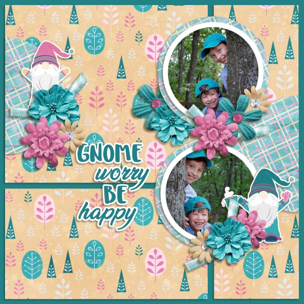 Gnome worry be happy