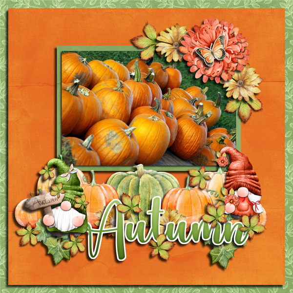 Gnomes and Pumpkins Oh My