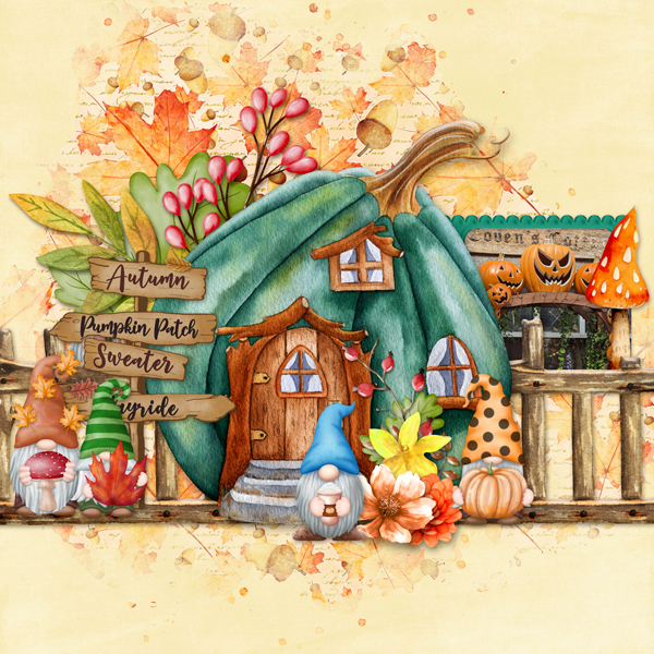 Gnomes love autumn