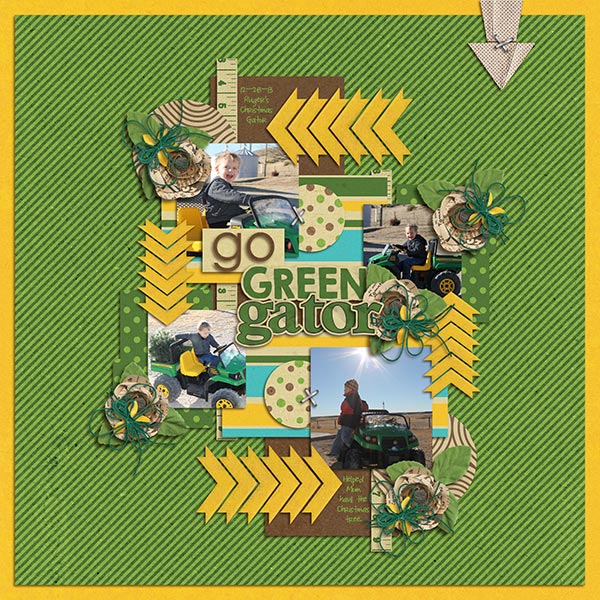 Go Green Gator