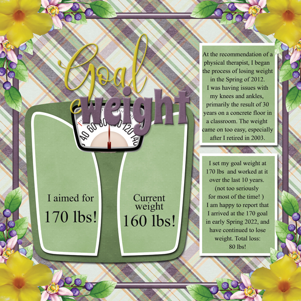 GOAL WEIGHT