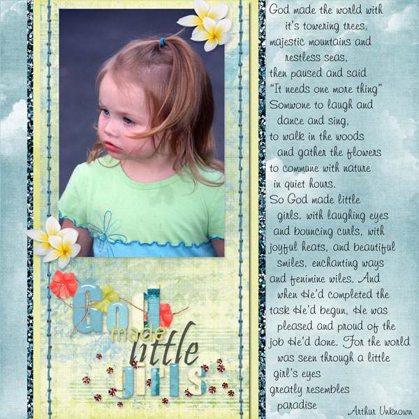 God made little girls