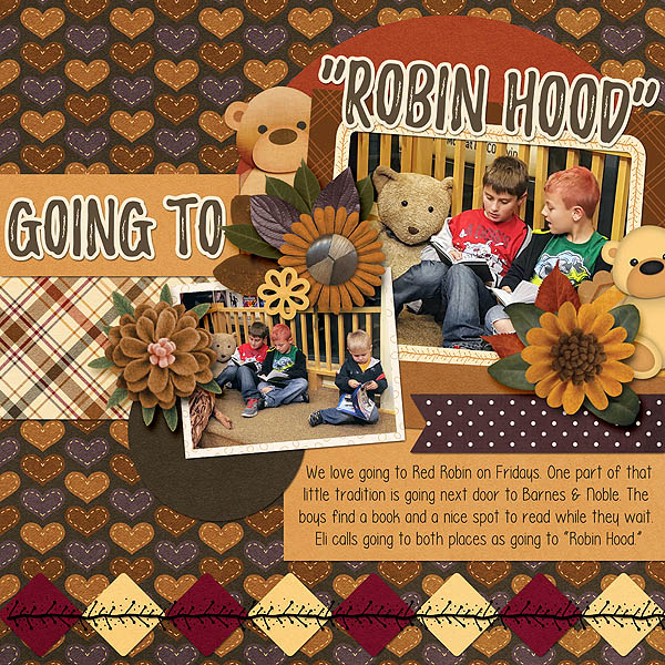 Going to "Robin Hood"