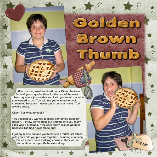 Golden Brown Thumb
