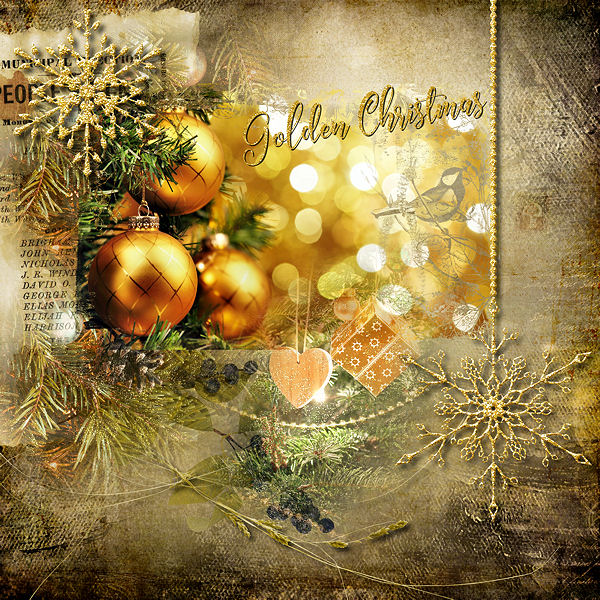 Golden Christmas