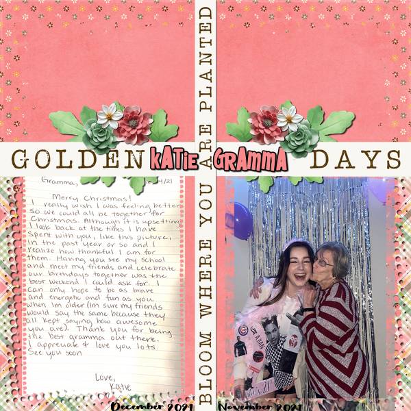 Golden Katie Gramma Days