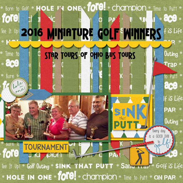 Golf winners