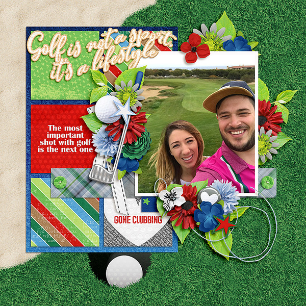 Golfing