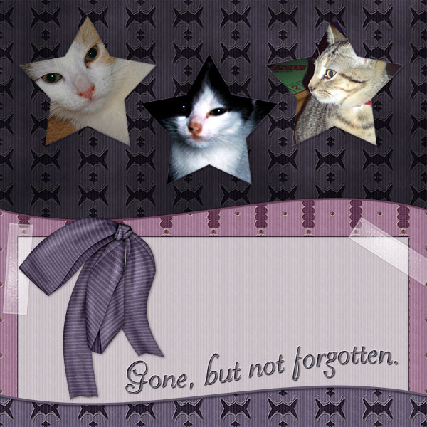 Gone but not forgotten
