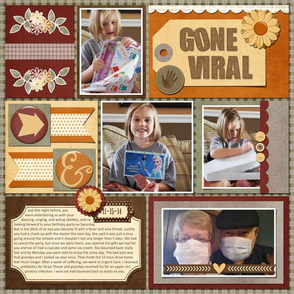 Gone Viral - Nov template challenge 2
