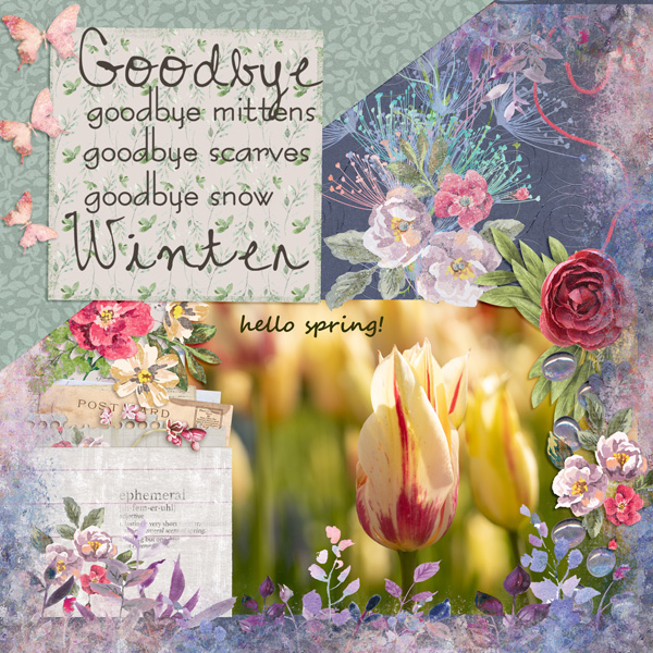 Good Bye Winter - week 9 - Project 365 -gs
