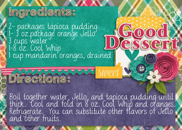 Good Dessert