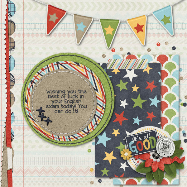 Good luck card