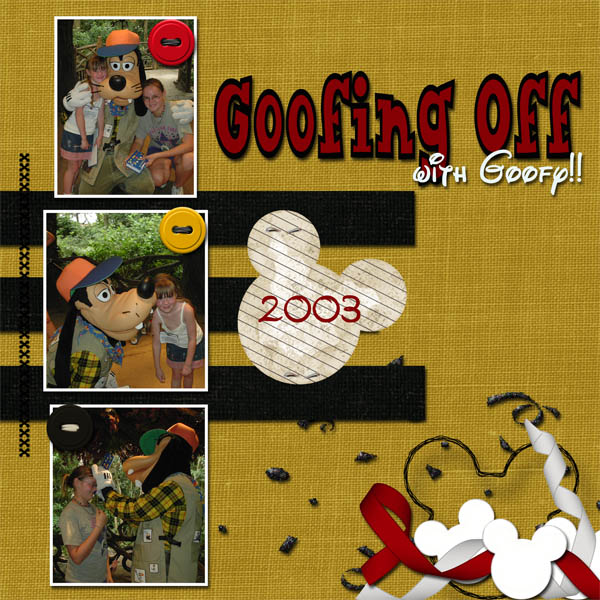 Goofing off with Goofy