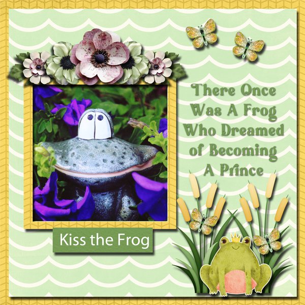 Goofy Garden Frog