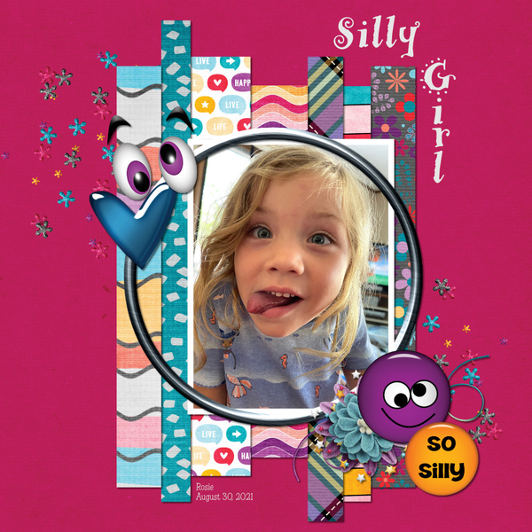 Goofy Rosie: Sept. Magical Scraps Surprise Challenge
