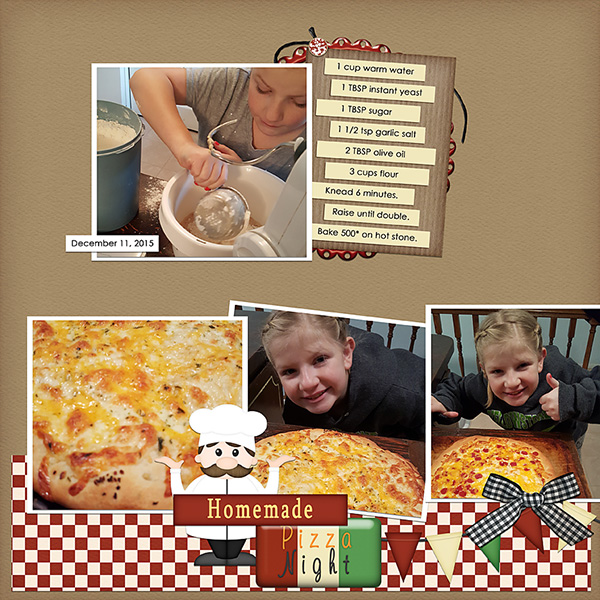 Goosey makes dinner _ Dec 2015