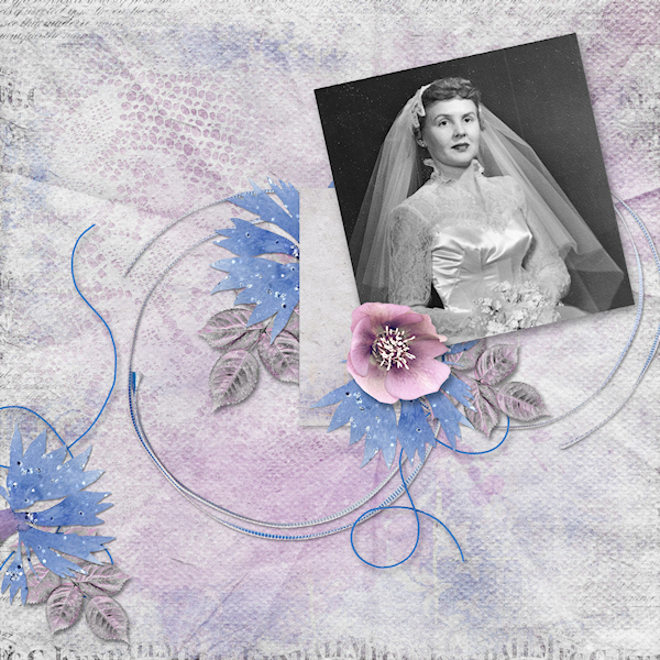 Gorgeous on her Wedding Day...