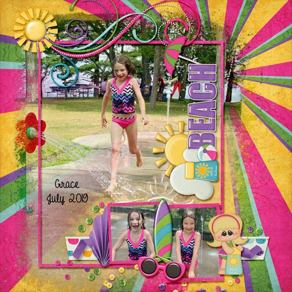 Grace at the Beach