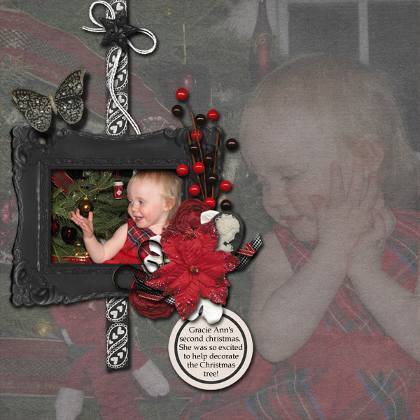Gracie's second christmas