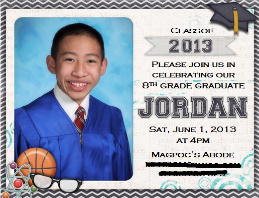 Grad invite
