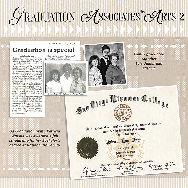 Graduation Associates in Arts 2