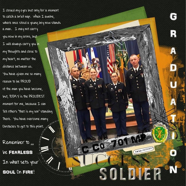 Graduation Soldier