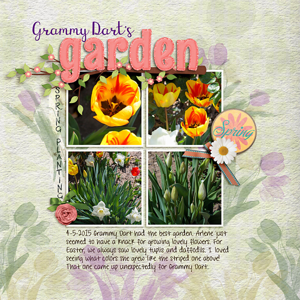 Grammy Darts Garden