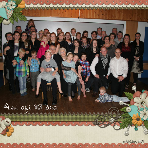 Gramp's 80th birthday