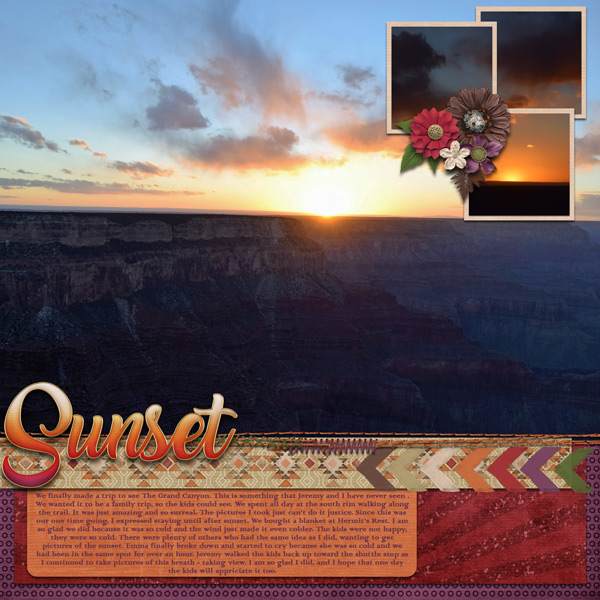 Grand Canyon Sunset