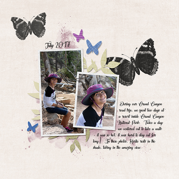 Grand Canyon Walk - Sept 2017 Template #2