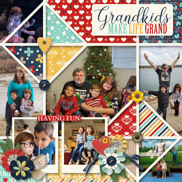 Grand kids Make Life Grand