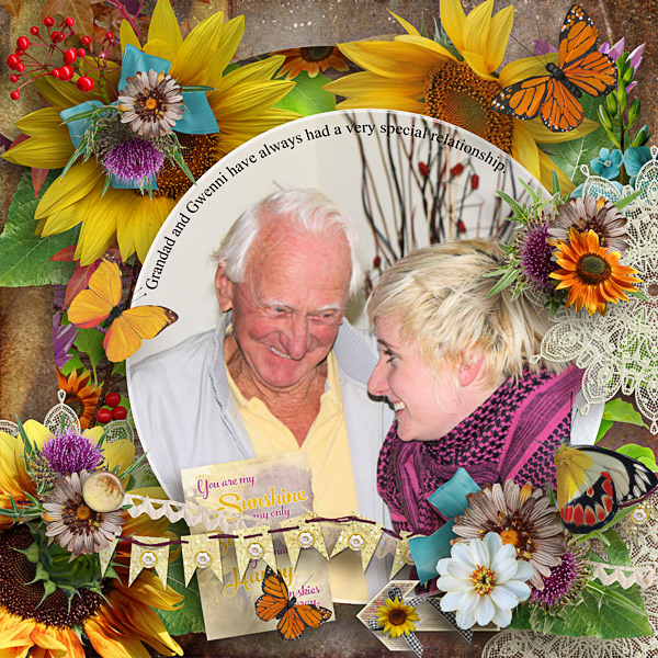 Grandad + Gwenni