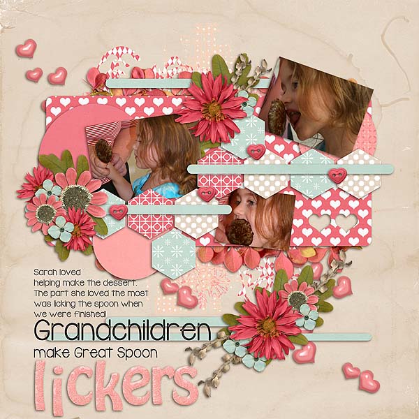 Grandchildren Make Great Spoon Lickers!