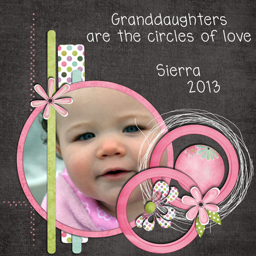 Granddaughters are the circles of Love