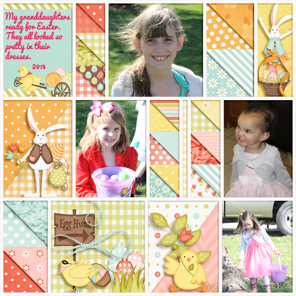 Granddaughters - Easter 2015