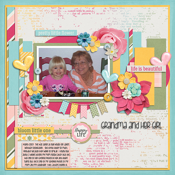 Grandma and her girl