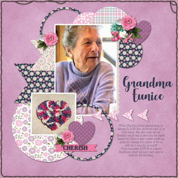 Grandma Eunice: Week #3 Fiber Art Challenge