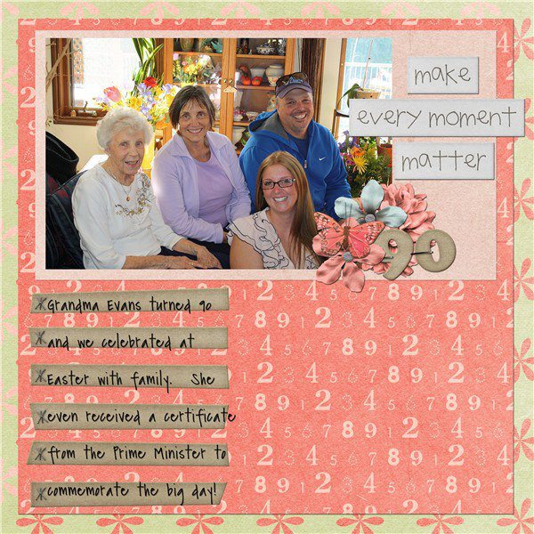 Grandma Evans turns 90