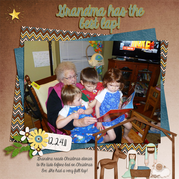 Grandma has the best lap!
