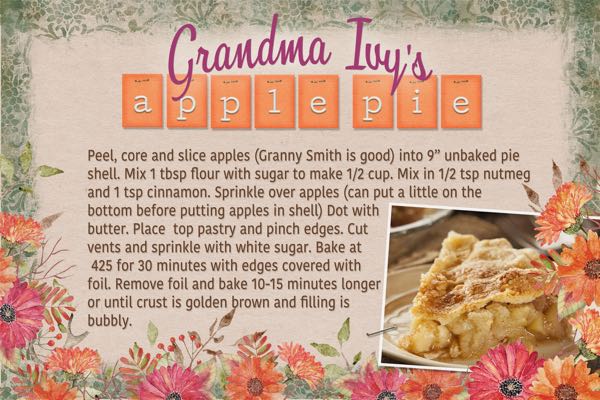 Grandma Ivy's Apple Pie