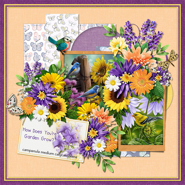Grandmothers Garden by ADB Designs